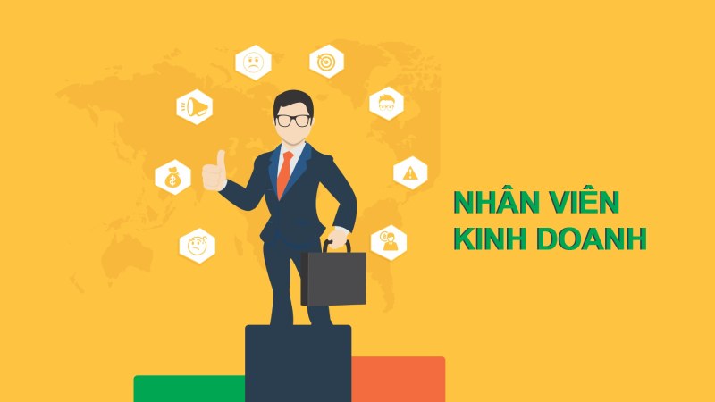 Nhân viên kinh doanh có lương thưởng hấp dẫn